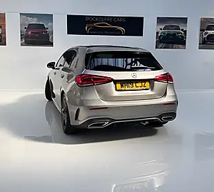 Used 2019 Mercedes-Benz a-Class AMG Line Premium Silver - Interior and Exterior details 4