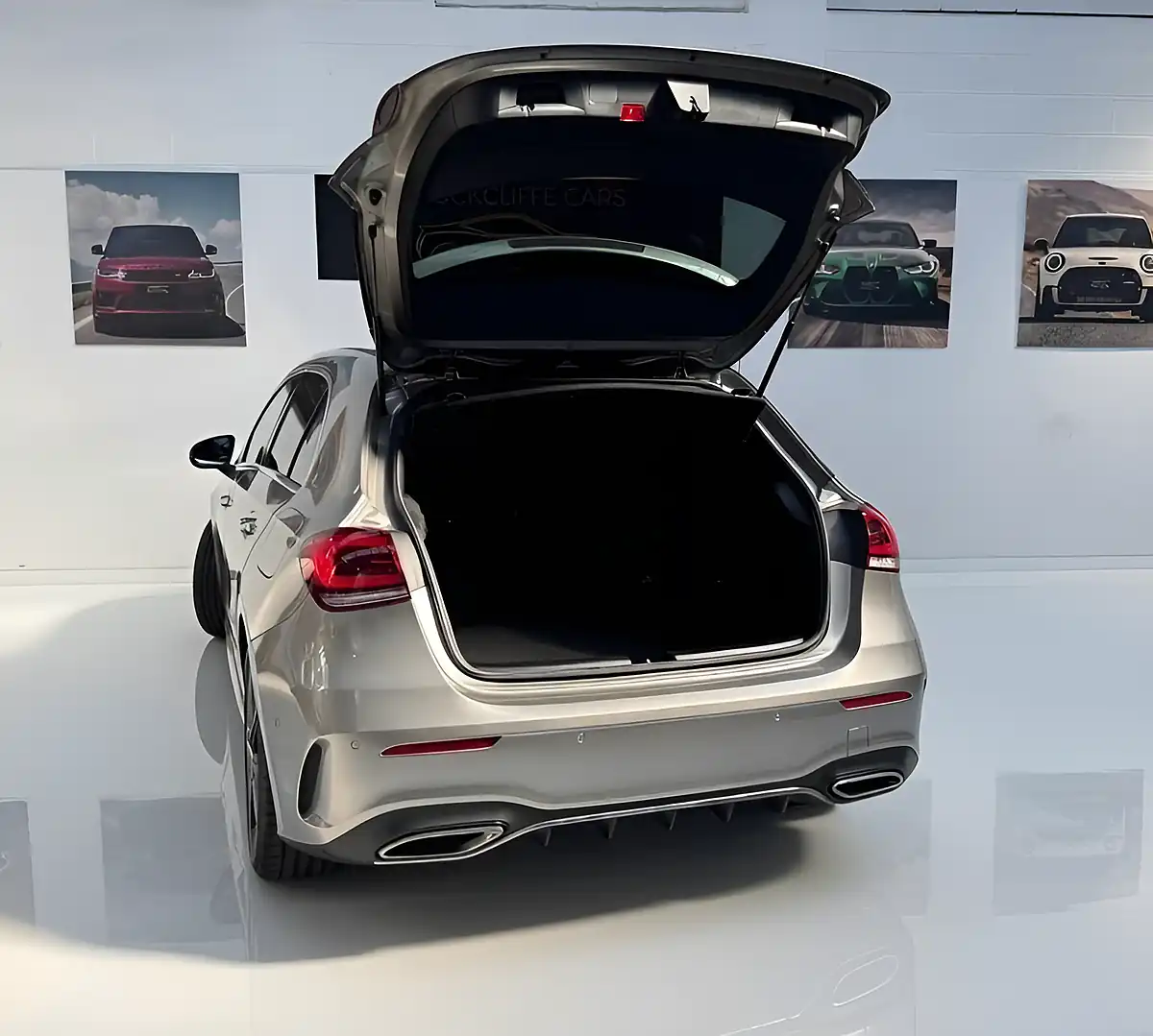 Used 2019 Mercedes-Benz a-Class AMG Line Premium Silver - Interior and Exterior details 5