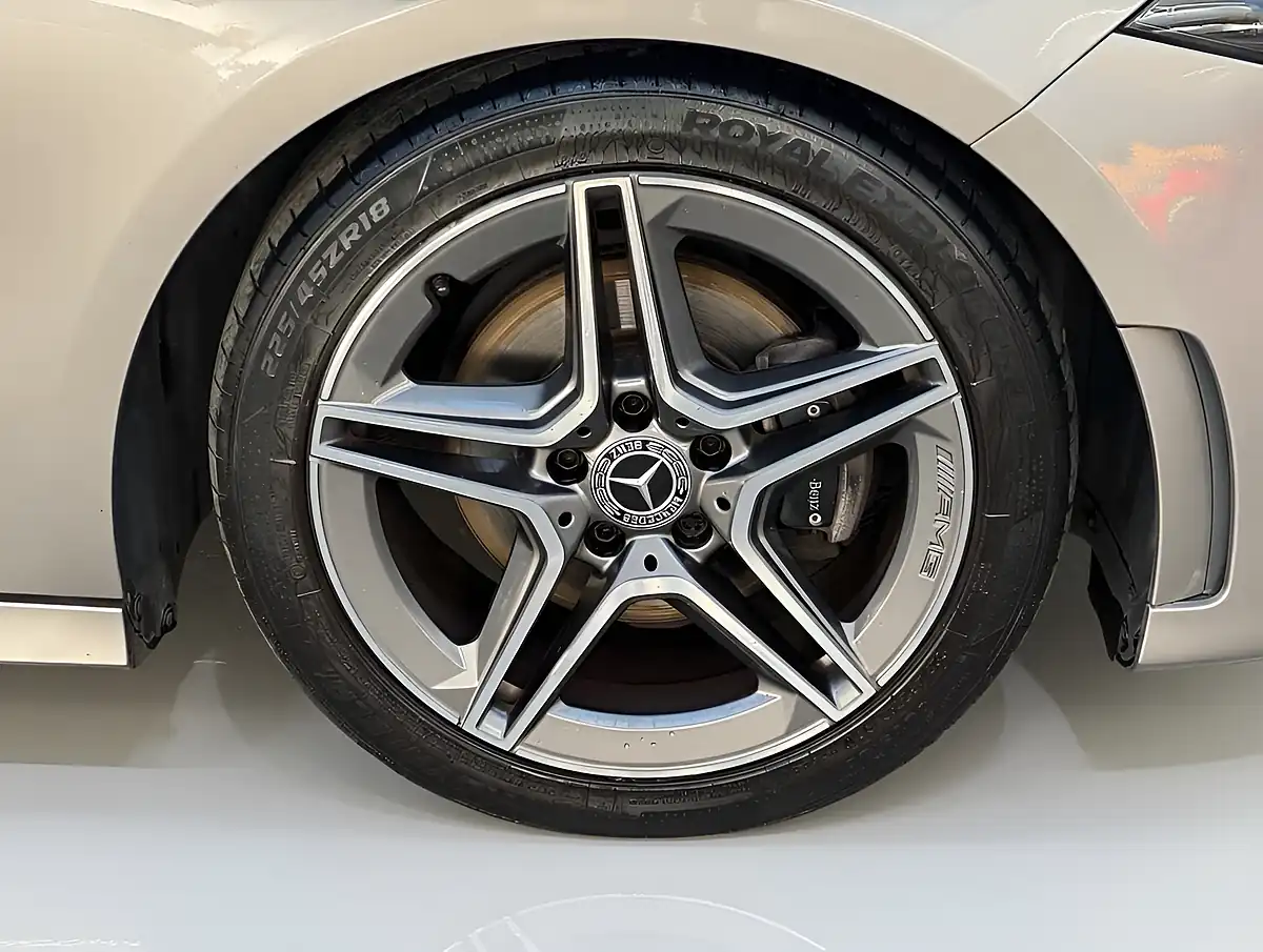 Used 2019 Mercedes-Benz a-Class AMG Line Premium Silver - Interior and Exterior details 9