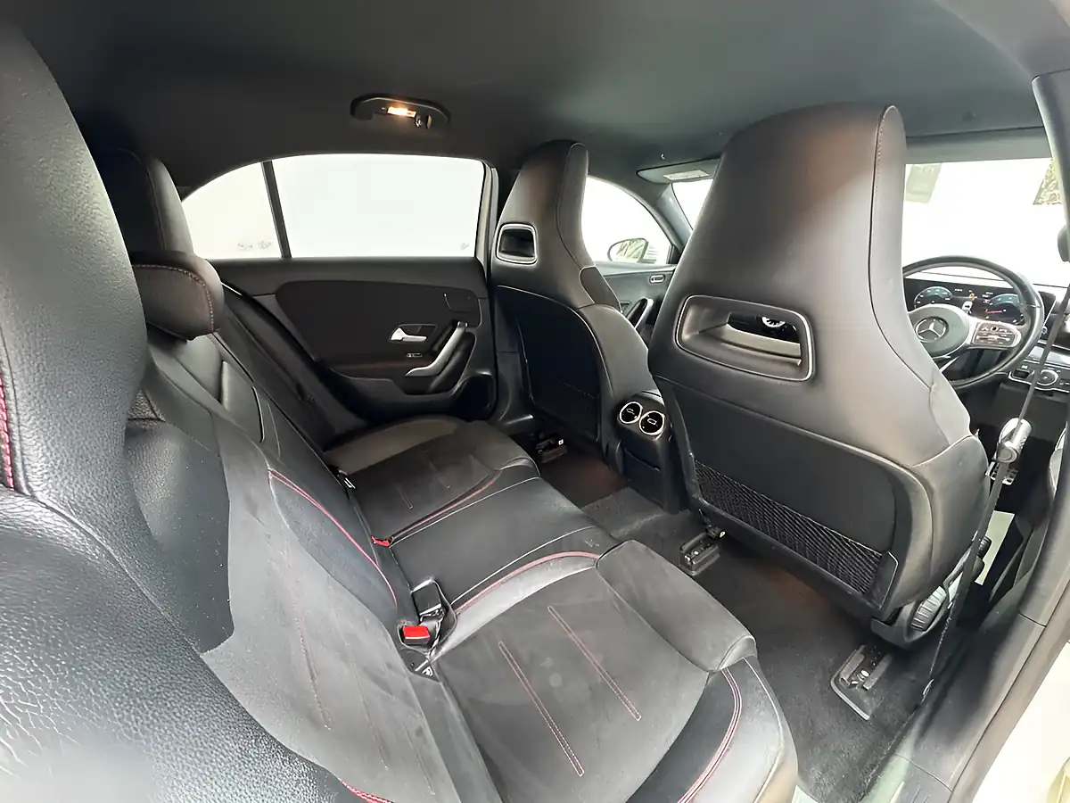 Used 2019 Mercedes-Benz a-Class AMG Line Premium White - Interior and Exterior details 12