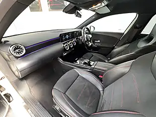 Used 2019 Mercedes-Benz a-Class AMG Line Premium White - Interior and Exterior details 14
