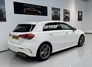 Used 2019 Mercedes-Benz a-Class AMG Line Premium White - Interior and Exterior details 19