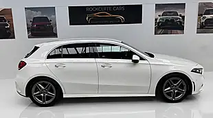 Used 2019 Mercedes-Benz a-Class AMG Line Premium White - Interior and Exterior details 2