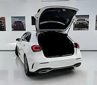Used 2019 Mercedes-Benz a-Class AMG Line Premium White - Interior and Exterior details 5