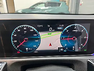 Used 2019 Mercedes-Benz a Class AMG Line (premium) White - Interior and Exterior details 15
