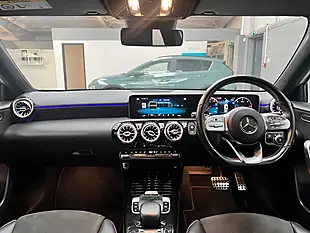 Used 2019 Mercedes-Benz a Class AMG Line (premium) White - Interior and Exterior details 6