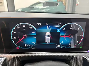 Used 2019 Mercedes-Benz a Class AMG Line (premium) White - Interior and Exterior details 8