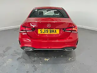 Used 2019 Mercedes-Benz a Class AMG Line Red - Interior and Exterior details 5