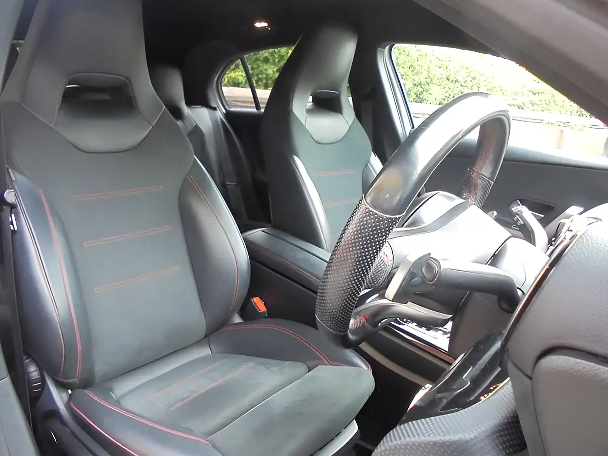Used 2019 Mercedes-Benz a Class AMG Line Silver - Interior and Exterior details 12
