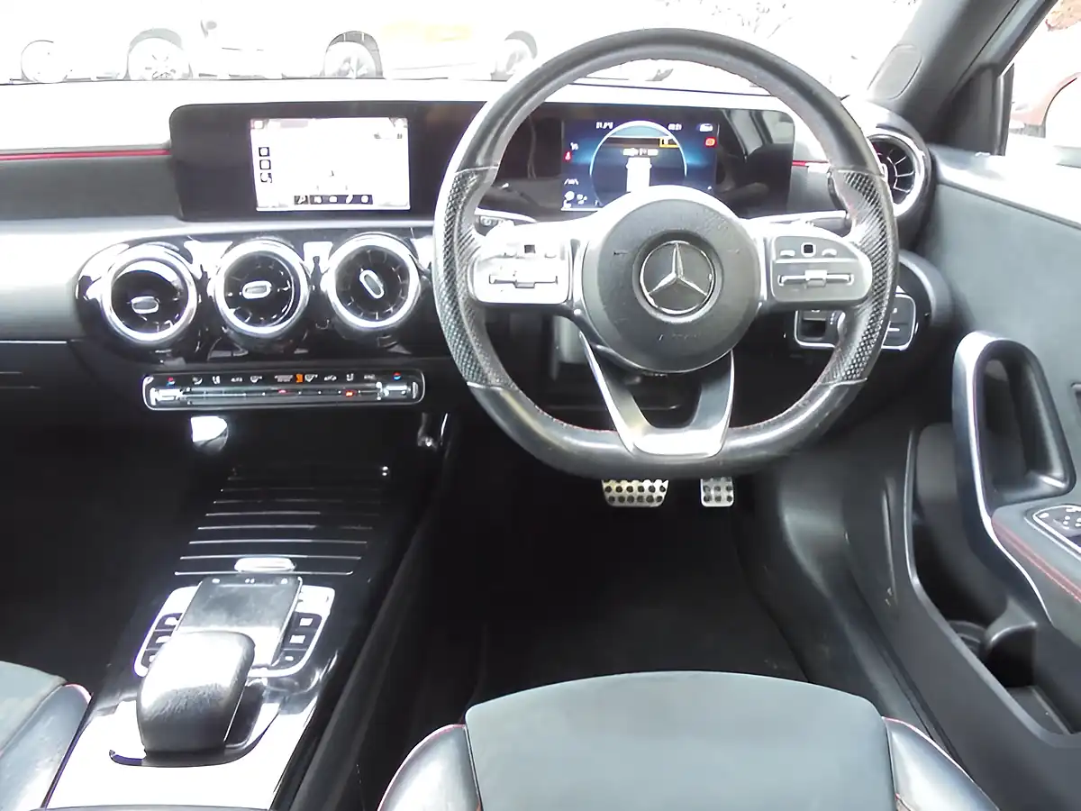 Used 2019 Mercedes-Benz a Class AMG Line Silver - Interior and Exterior details 14