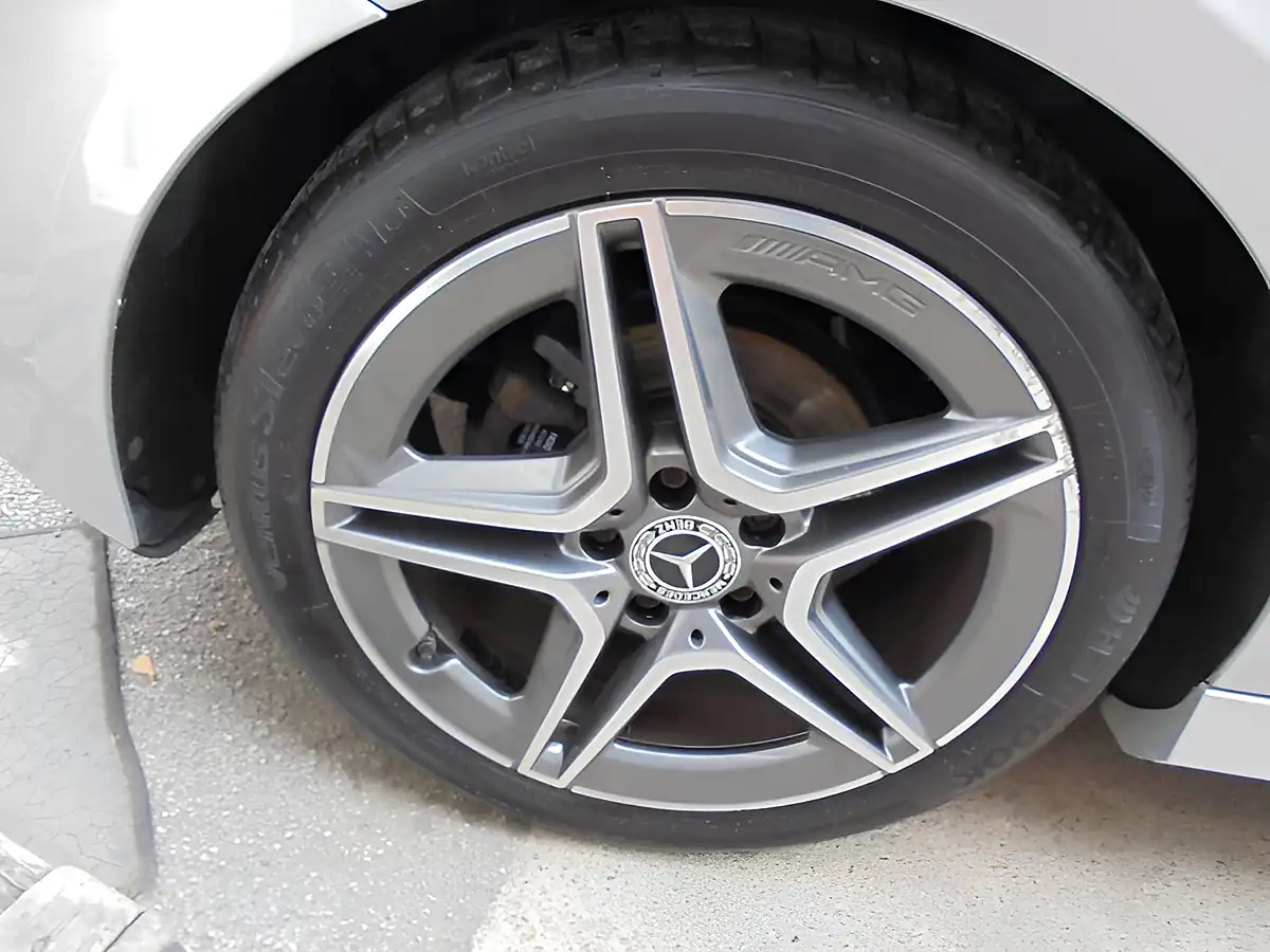 Used 2019 Mercedes-Benz a Class AMG Line Silver - Interior and Exterior details 19