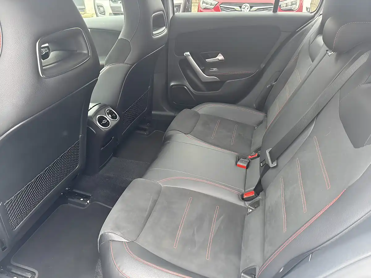 Used 2019 Mercedes-Benz a Class AMG Line White - Interior and Exterior details 12