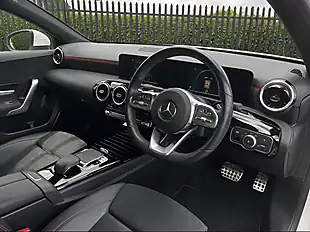 Used 2019 Mercedes-Benz a Class AMG Line White - Interior and Exterior details 14