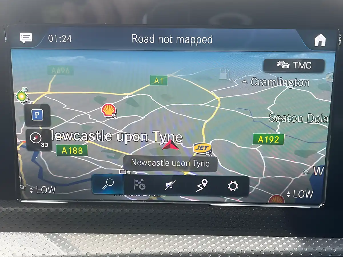 Used 2019 Mercedes-Benz a Class AMG Line White - Interior and Exterior details 19