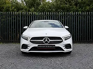 Used 2019 Mercedes-Benz a Class AMG Line White - Interior and Exterior details 9
