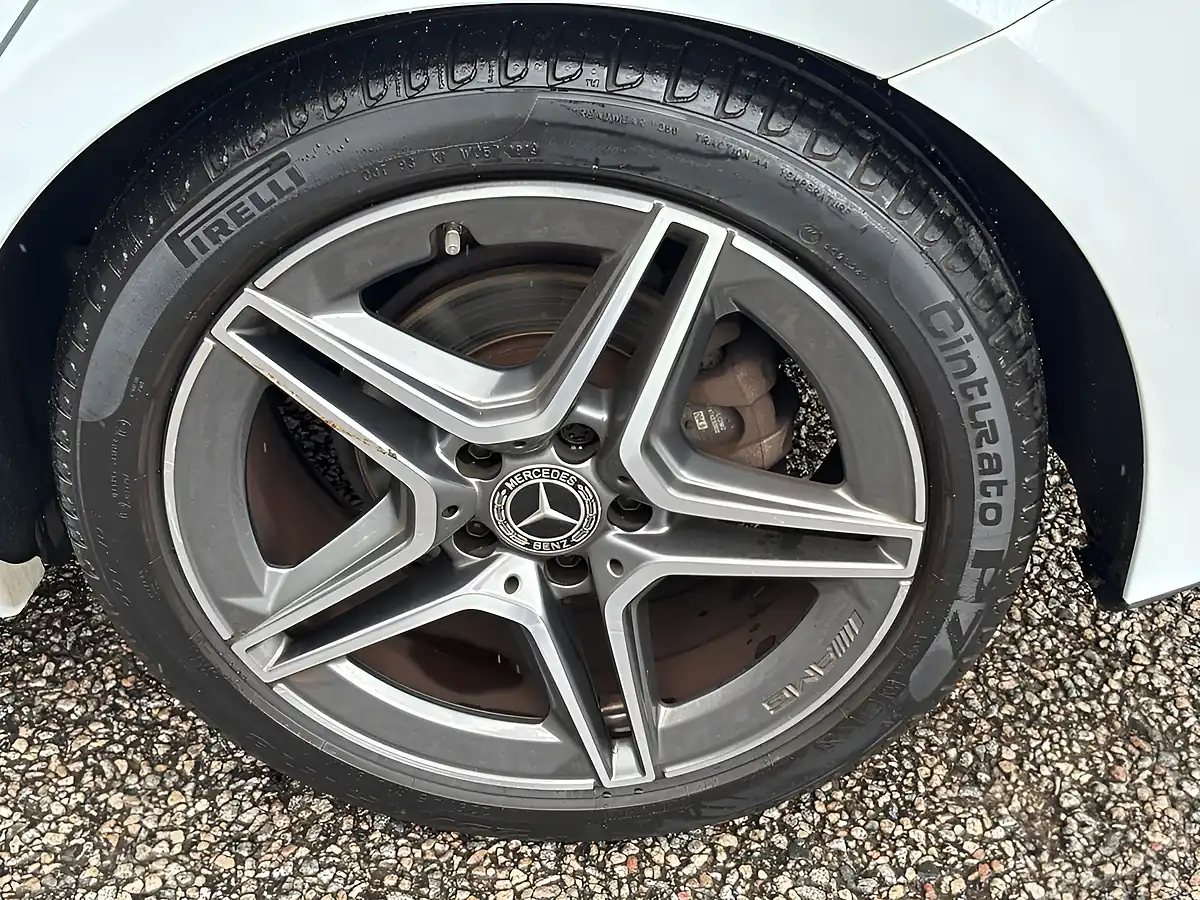 Used 2019 Mercedes-Benz a-Class AMG Line White - Interior and Exterior details 14