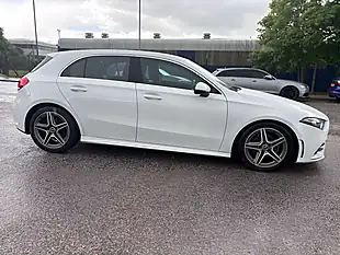 Used 2019 Mercedes-Benz a-Class AMG Line White - Interior and Exterior details 7