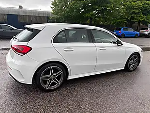 Used 2019 Mercedes-Benz a-Class AMG Line White - Interior and Exterior details 8