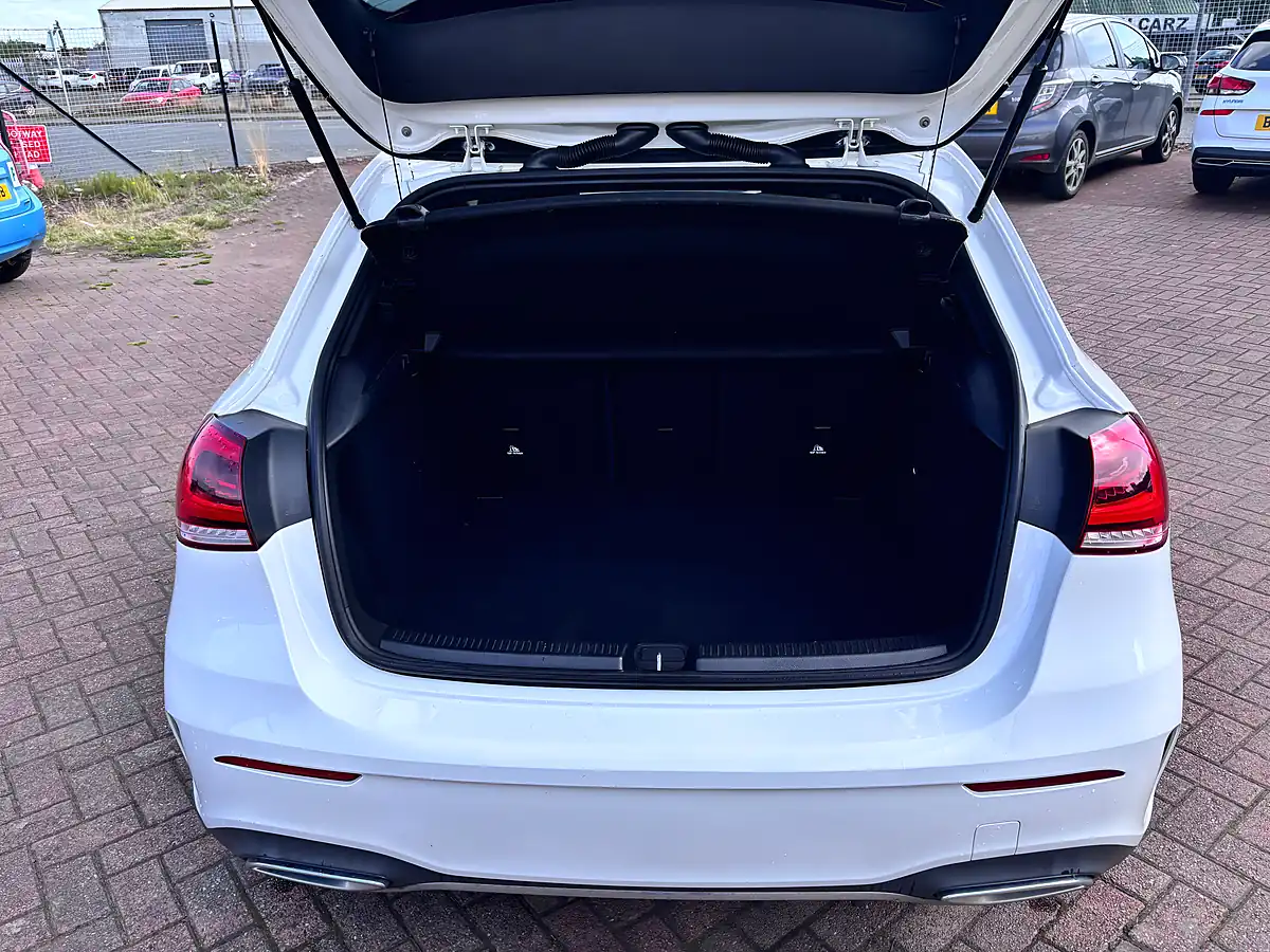 Used 2019 Mercedes-Benz a Class AMG Line White - Interior and Exterior details 18