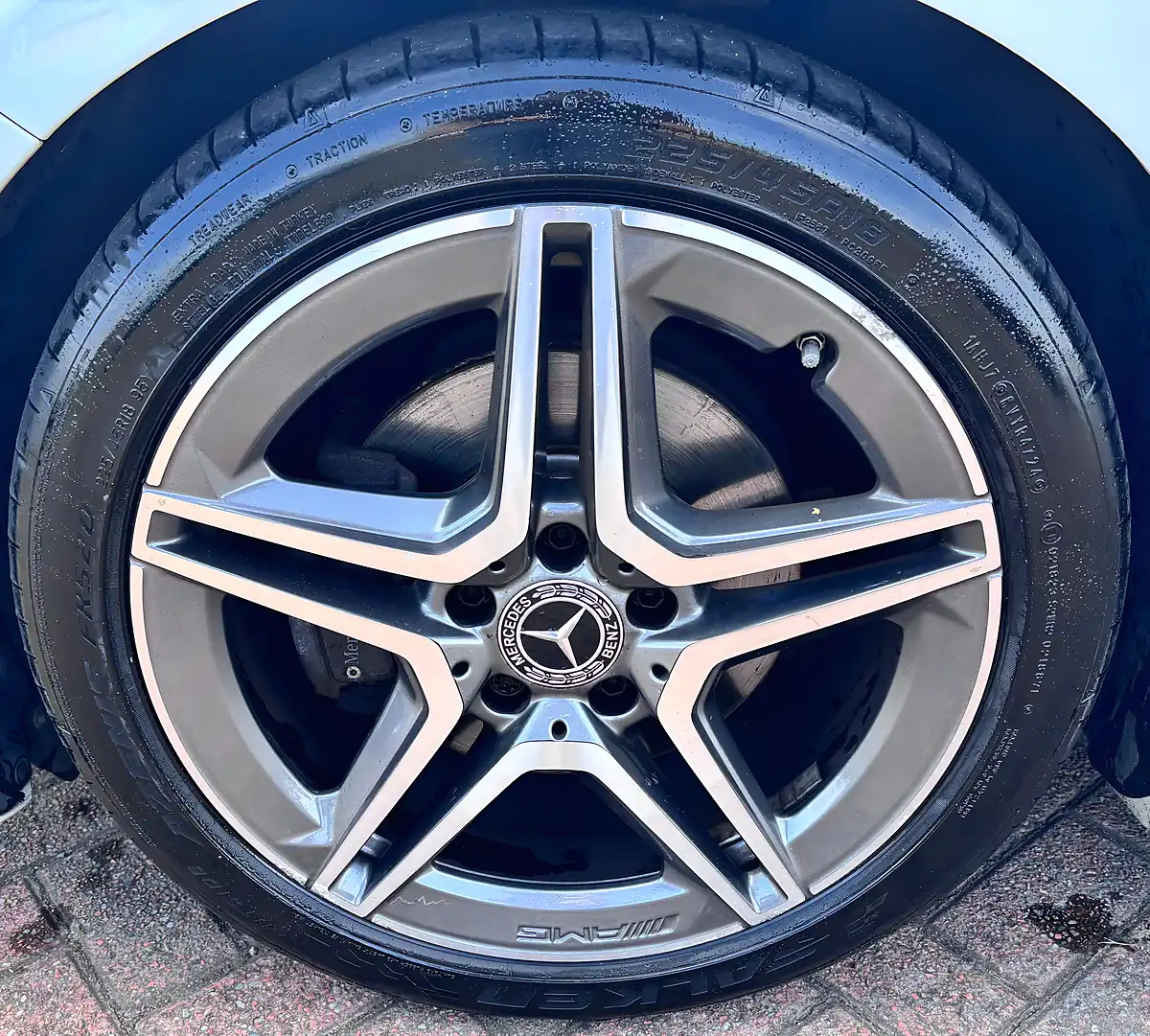 Used 2019 Mercedes-Benz a Class AMG Line White - Interior and Exterior details 19