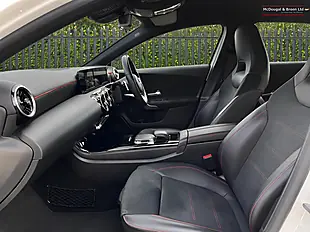 Used 2019 Mercedes-Benz a Class AMG Line White - Interior and Exterior details 13