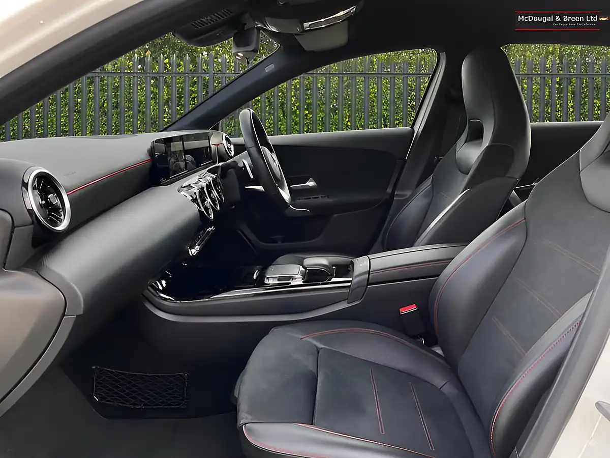 Used 2019 Mercedes-Benz a Class AMG Line White - Interior and Exterior details 13