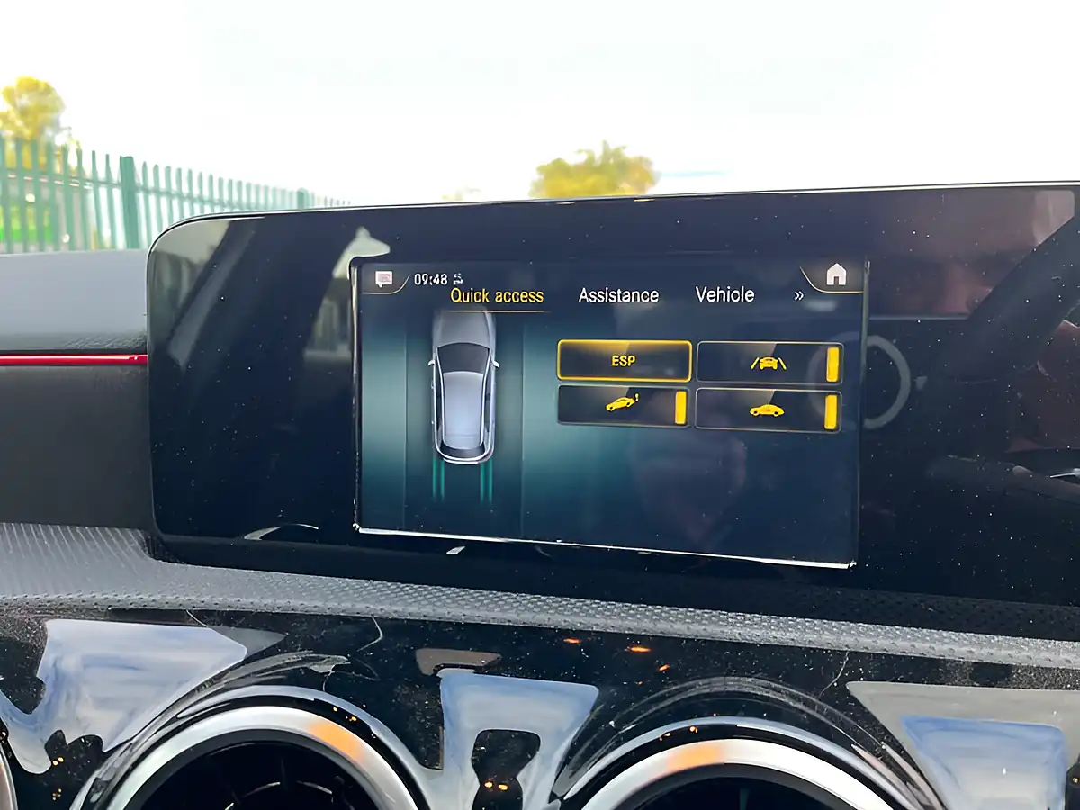 Used 2019 Mercedes-Benz a Class AMG Line White - Interior and Exterior details 16