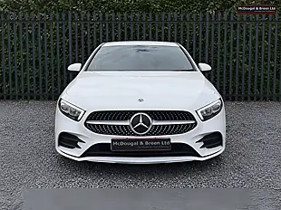 Used 2019 Mercedes-Benz a Class AMG Line White - Interior and Exterior details 2