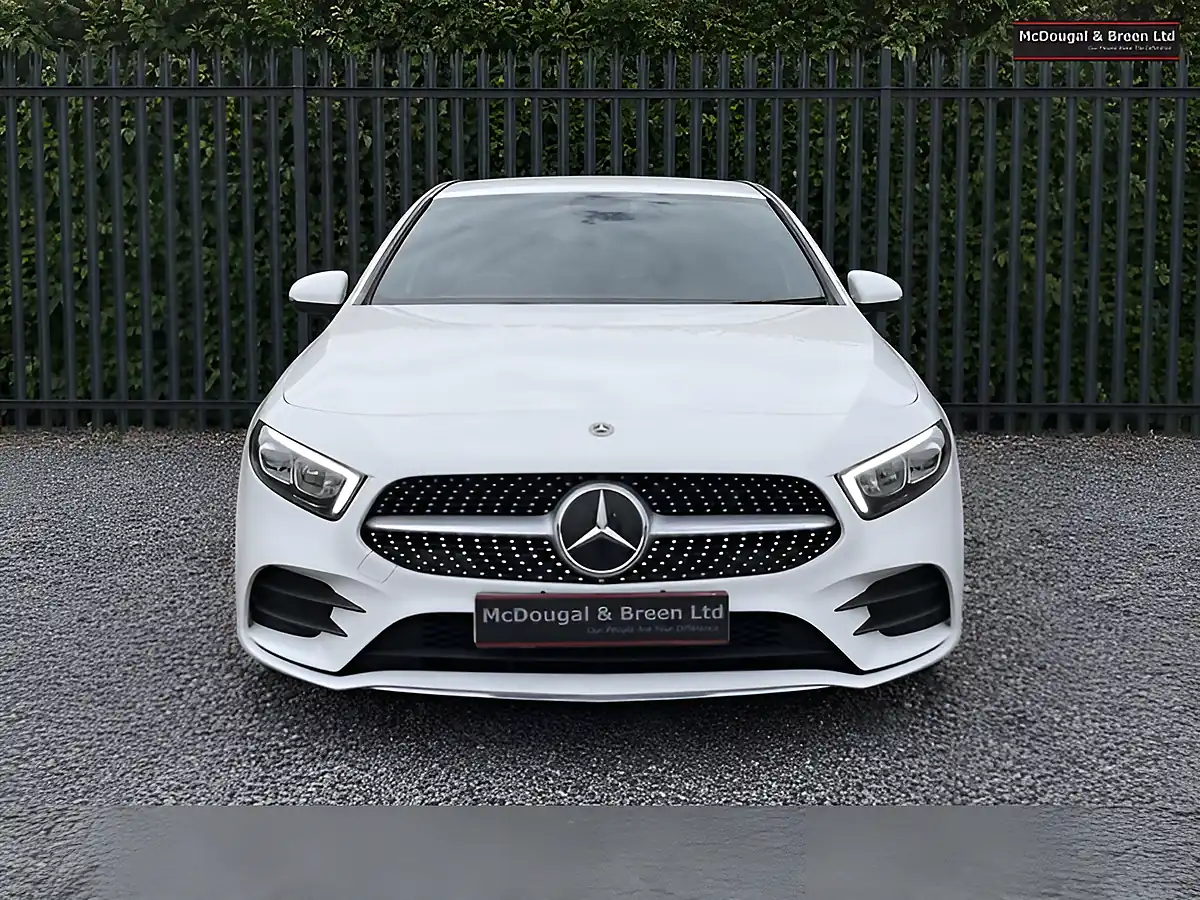 Used 2019 Mercedes-Benz a Class AMG Line White - Interior and Exterior details 2