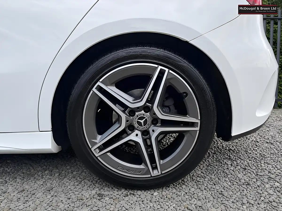 Used 2019 Mercedes-Benz a Class AMG Line White - Interior and Exterior details 5