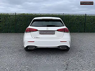 Used 2019 Mercedes-Benz a Class AMG Line White - Interior and Exterior details 7