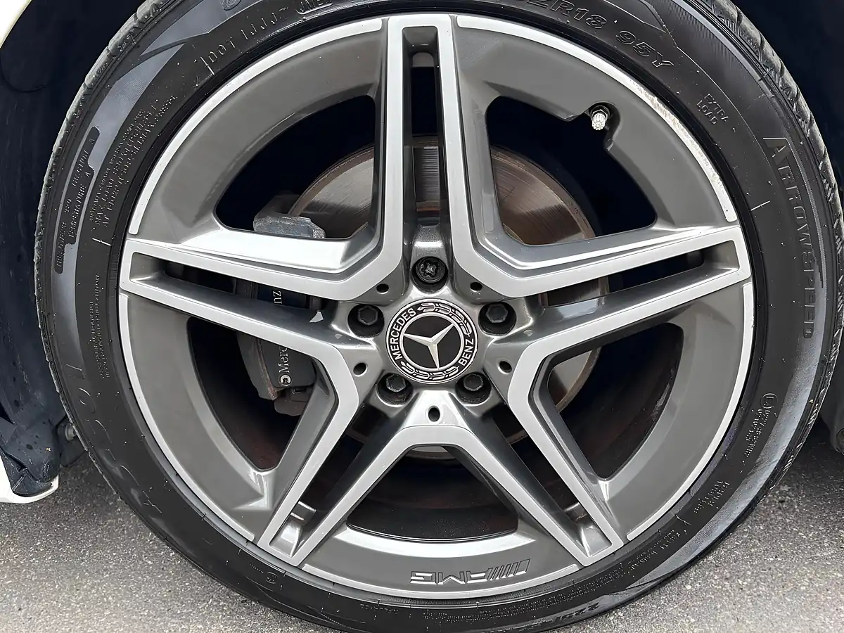 Used 2019 Mercedes-Benz a Class AMG Line White - Interior and Exterior details 10