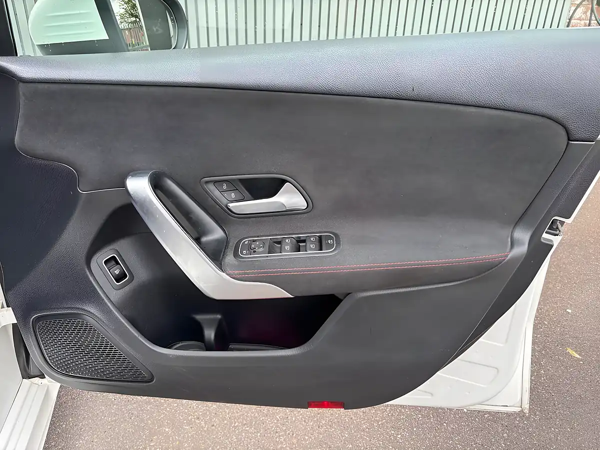 Used 2019 Mercedes-Benz a Class AMG Line White - Interior and Exterior details 11