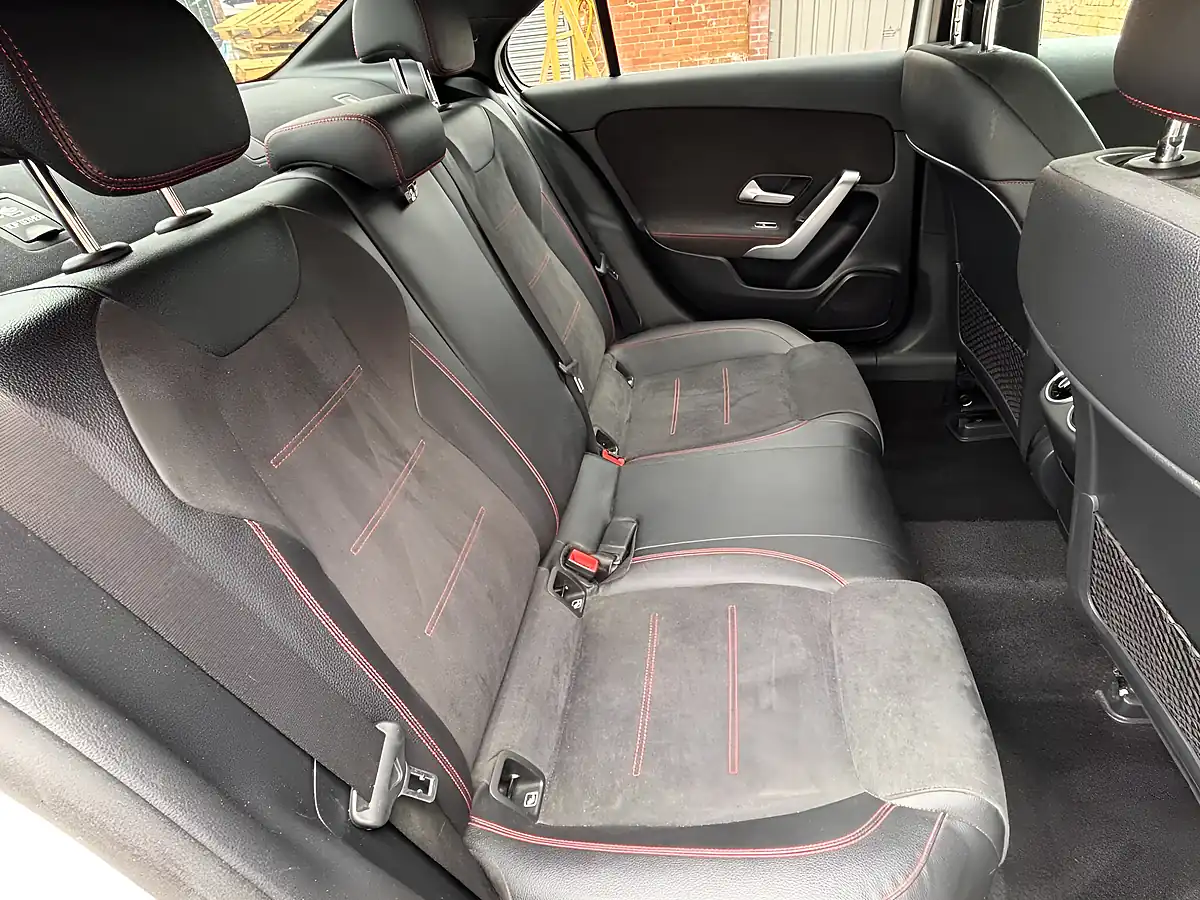 Used 2019 Mercedes-Benz a Class AMG Line White - Interior and Exterior details 13