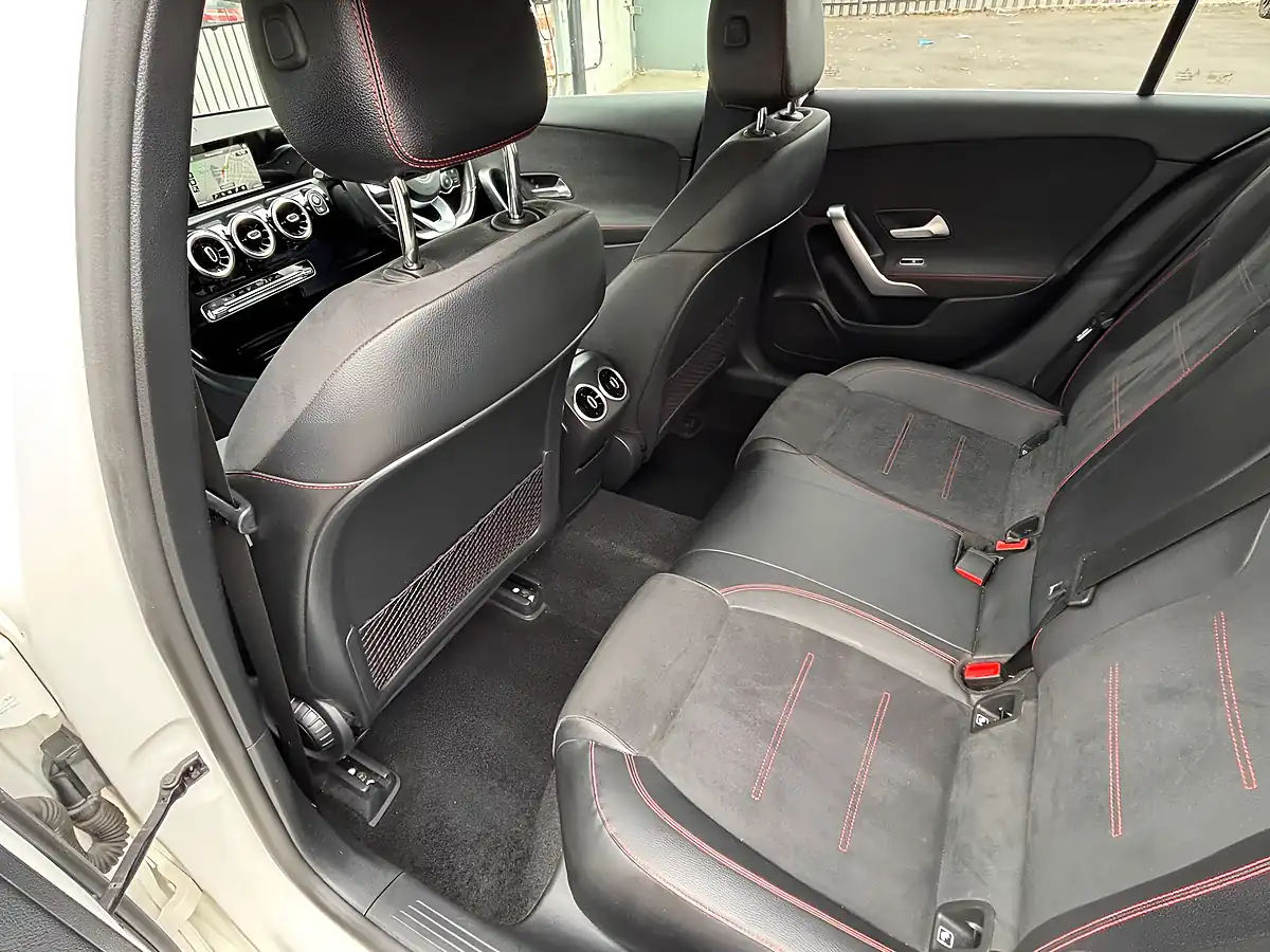 Used 2019 Mercedes-Benz a Class AMG Line White - Interior and Exterior details 14