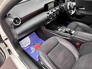Used 2019 Mercedes-Benz a Class AMG Line White - Interior and Exterior details 15