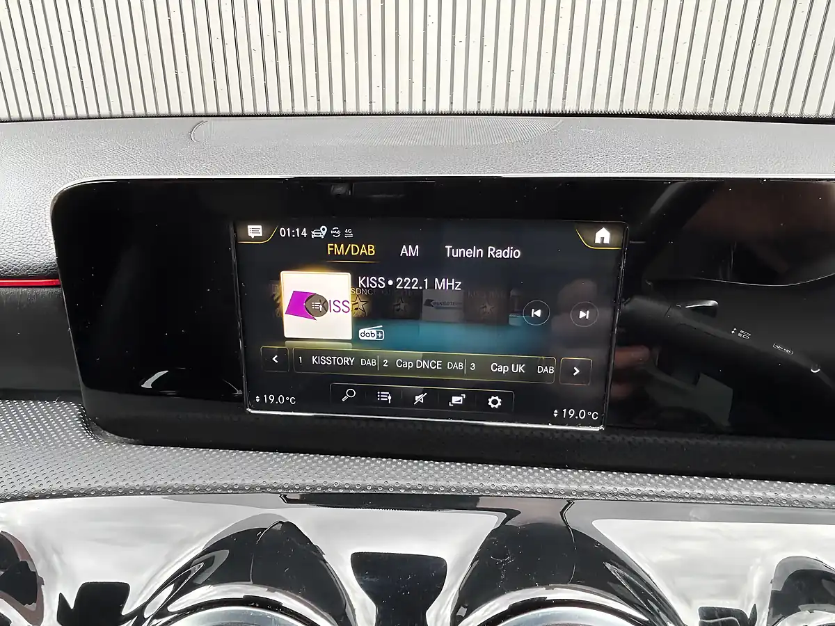 Used 2019 Mercedes-Benz a Class AMG Line White - Interior and Exterior details 17
