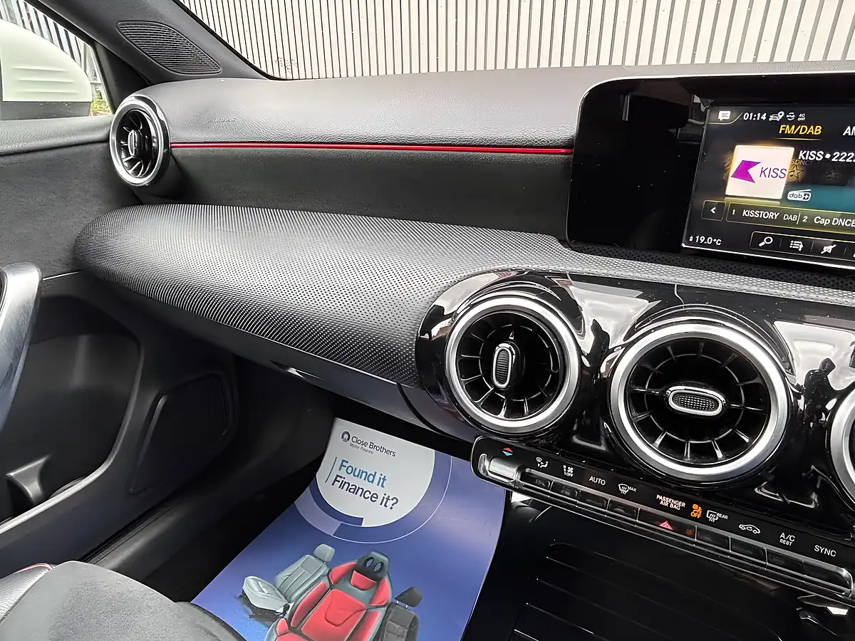 Used 2019 Mercedes-Benz a Class AMG Line White - Interior and Exterior details 19