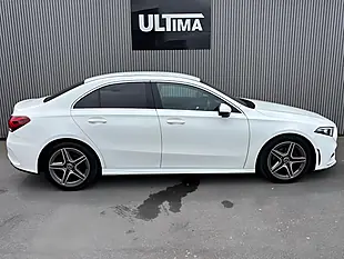 Used 2019 Mercedes-Benz a Class AMG Line White - Interior and Exterior details 6