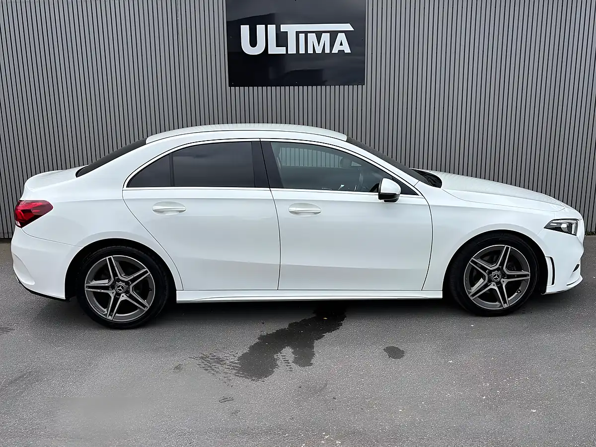 Used 2019 Mercedes-Benz a Class AMG Line White - Interior and Exterior details 6