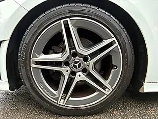 Used 2019 Mercedes-Benz a Class AMG Line White - Interior and Exterior details 11