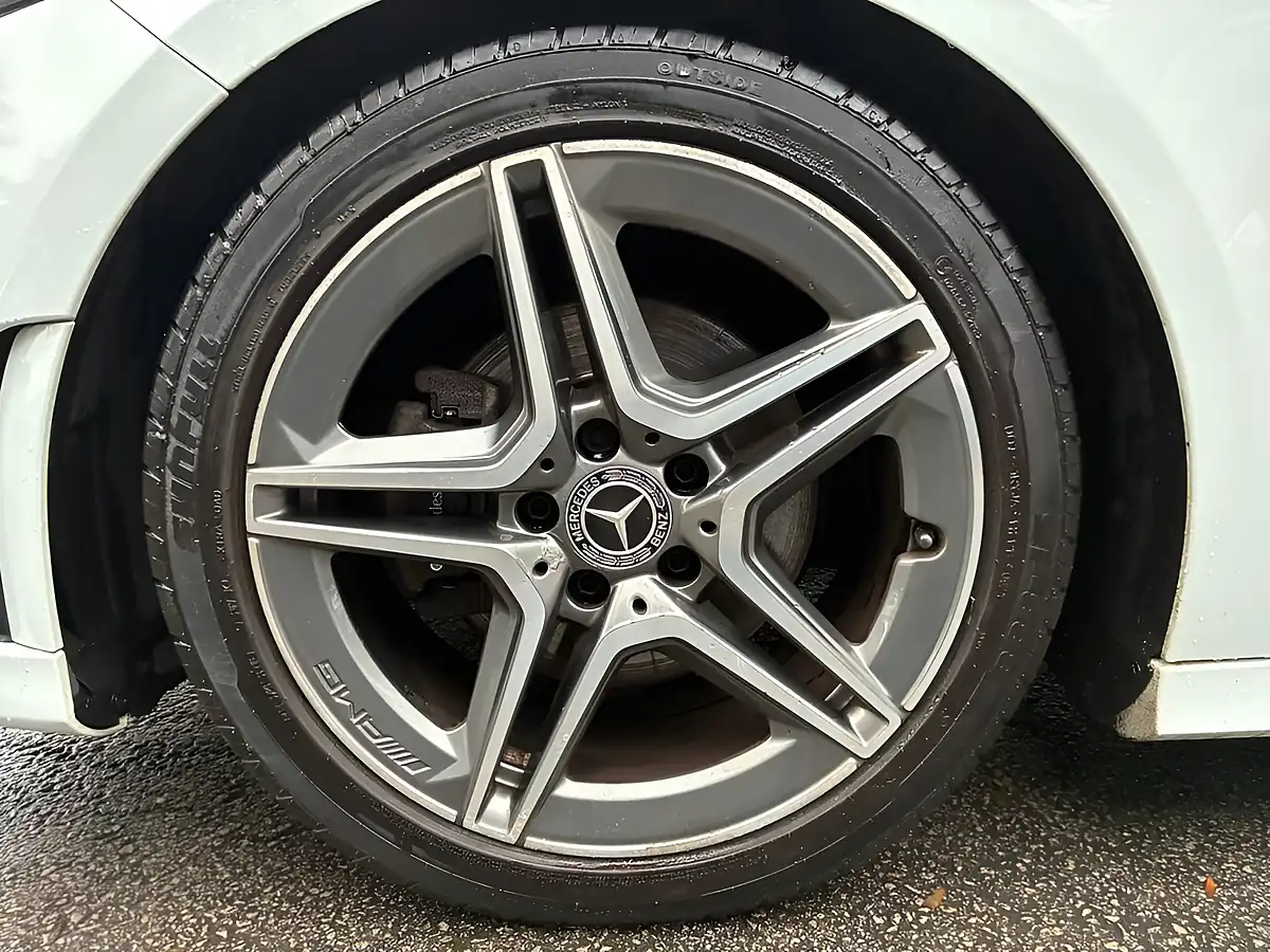 Used 2019 Mercedes-Benz a Class AMG Line White - Interior and Exterior details 11