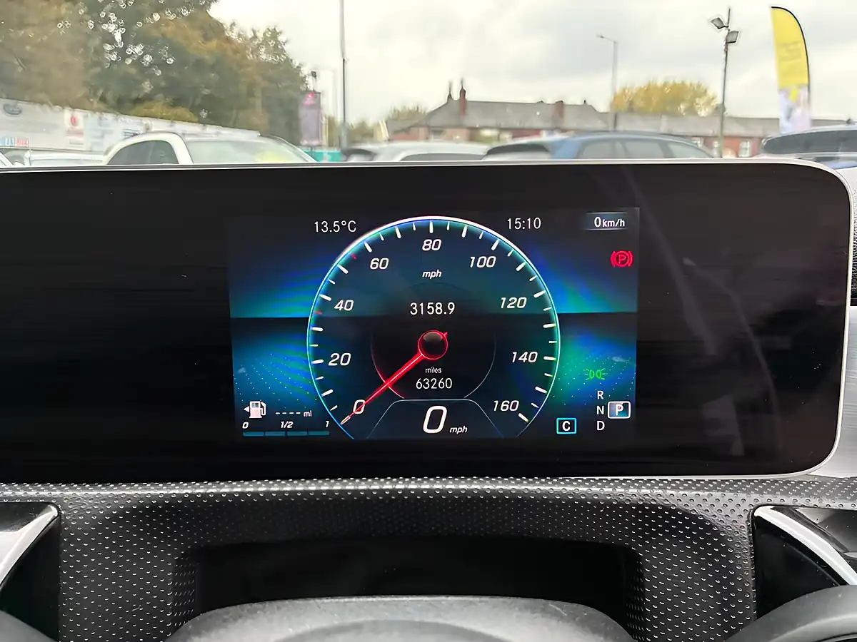 Used 2019 Mercedes-Benz a Class AMG Line White - Interior and Exterior details 14