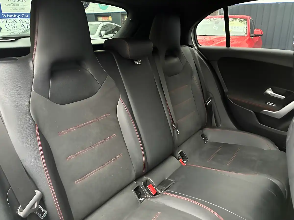 Used 2019 Mercedes-Benz a Class AMG Line White - Interior and Exterior details 16