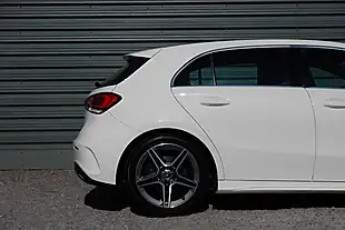 Used 2019 Mercedes-Benz a Class AMG Line White - Interior and Exterior details 11