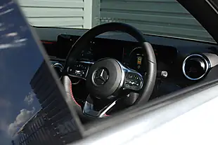 Used 2019 Mercedes-Benz a Class AMG Line White - Interior and Exterior details 14