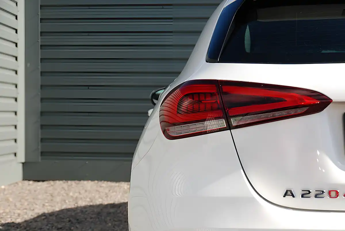 Used 2019 Mercedes-Benz a Class AMG Line White - Interior and Exterior details 15