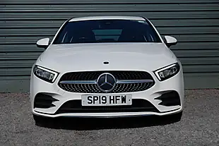 Used 2019 Mercedes-Benz a Class AMG Line White - Interior and Exterior details 3