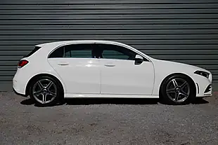 Used 2019 Mercedes-Benz a Class AMG Line White - Interior and Exterior details 4