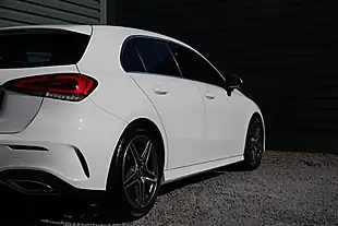 Used 2019 Mercedes-Benz a Class AMG Line White - Interior and Exterior details 5